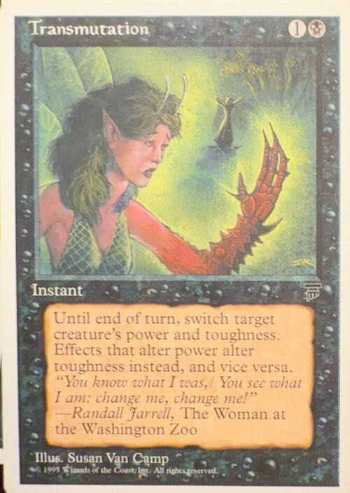 Transmutation  magic card collectible - Main Image 2