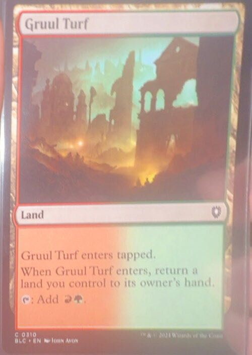 Gruul Turf  magic card collectible - Main Image 3