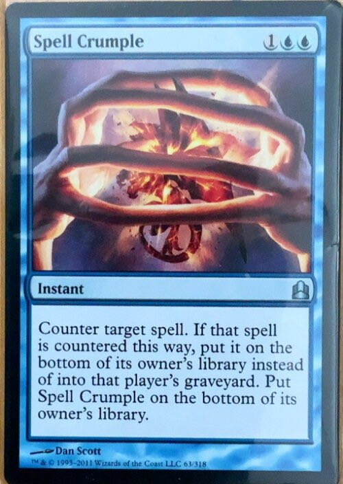 Spell Crumple  magic card collectible - Main Image 2