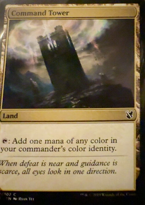Command Tower  magic card collectible - Main Image 3