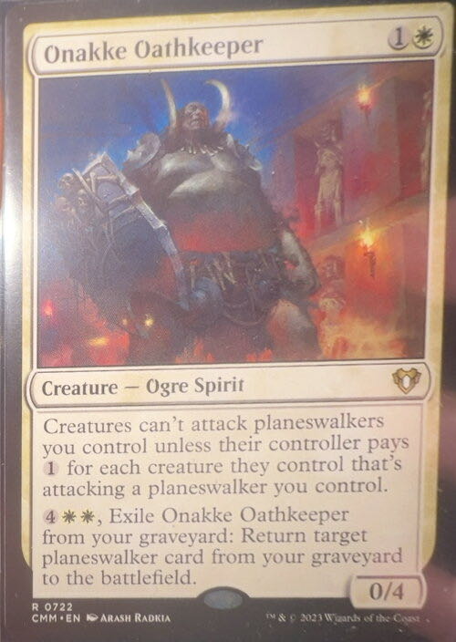 Onakke Oathkeeper  magic card collectible - Main Image 3