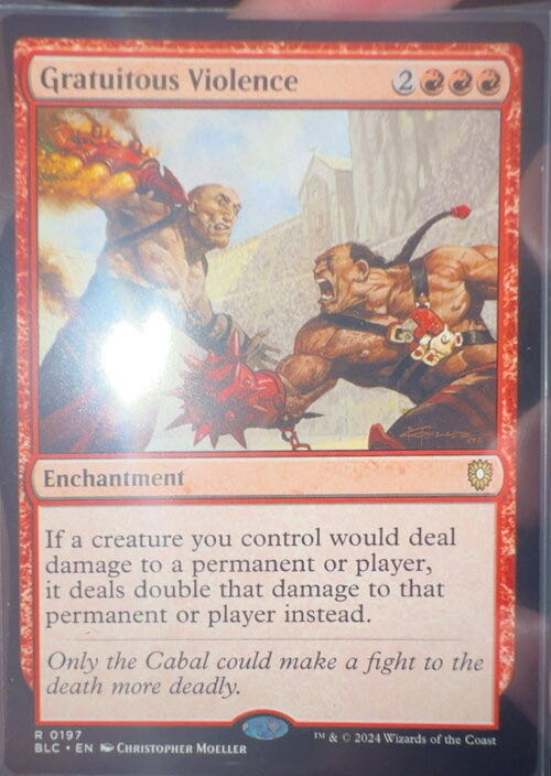 Gratuitous Violence  magic card collectible - Main Image 3