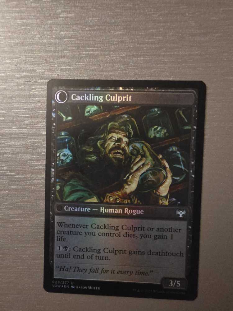 Panicked Bystander // Cackling Culprit  magic card collectible - Main Image 3