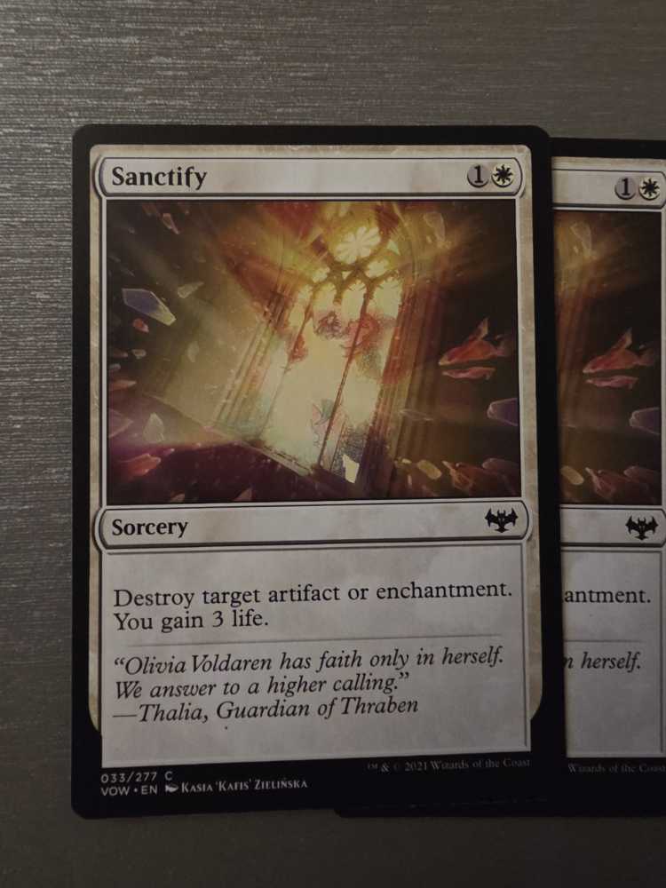 Sanctify  magic card collectible - Main Image 2