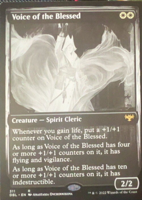 Voice of the Blessed  magic card collectible - Main Image 2