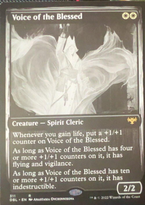 Voice of the Blessed  magic card collectible - Main Image 3