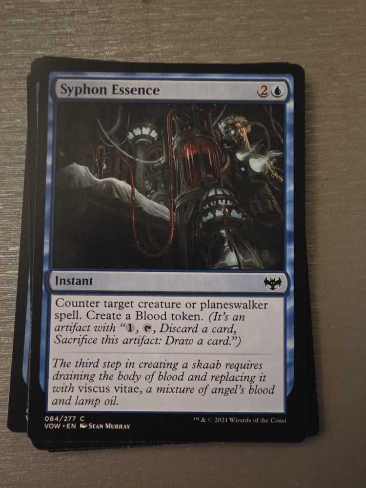 Syphon Essence  magic card collectible - Main Image 2