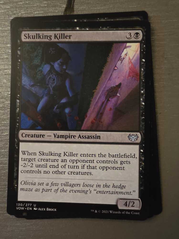 Skulking Killer  magic card collectible - Main Image 2