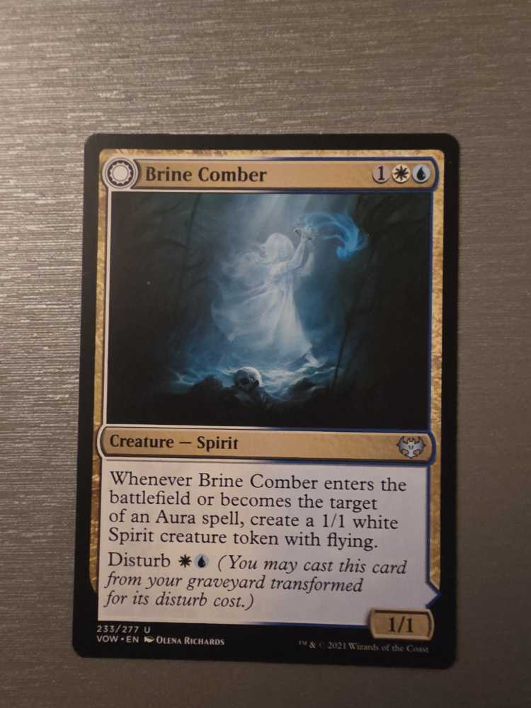 Brine Comber // Brinebound Gift  magic card collectible - Main Image 2
