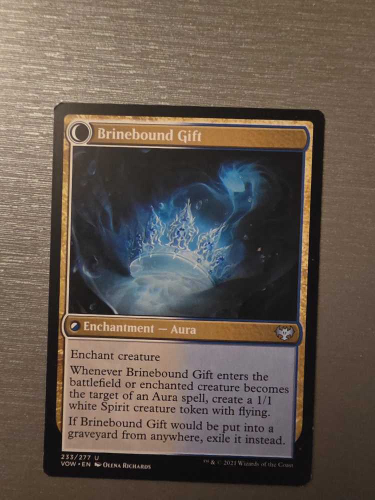 Brine Comber // Brinebound Gift  magic card collectible - Main Image 3