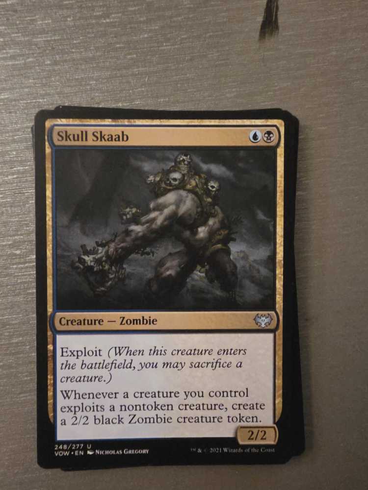Skull Skaab  magic card collectible - Main Image 2