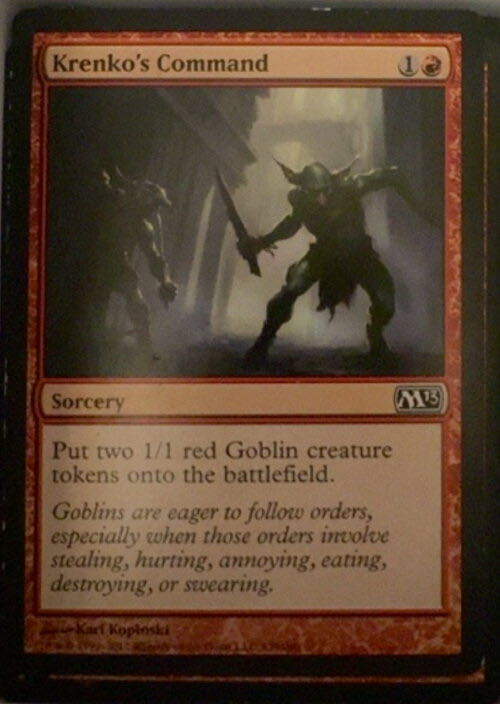 Krenko’s Command  magic card collectible - Main Image 2