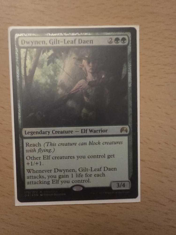 Dwynen, Gilt-Leaf Daen  magic card collectible - Main Image 2