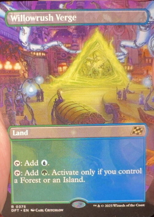 Willowrush Verge  magic card collectible - Main Image 3