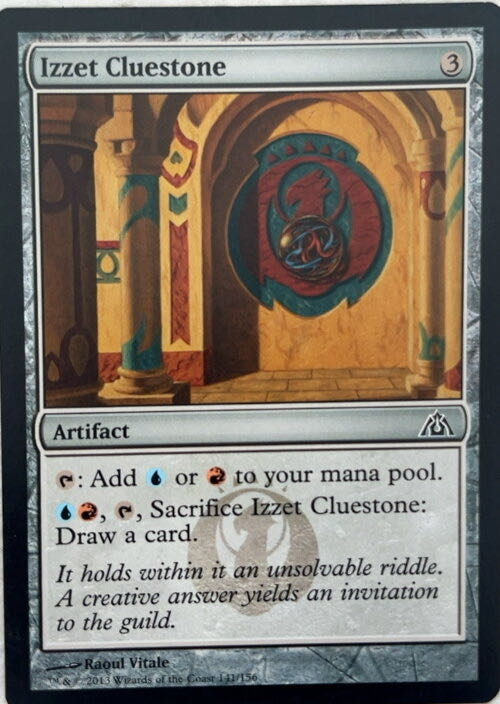 Izzet Cluestone  magic card collectible - Main Image 3