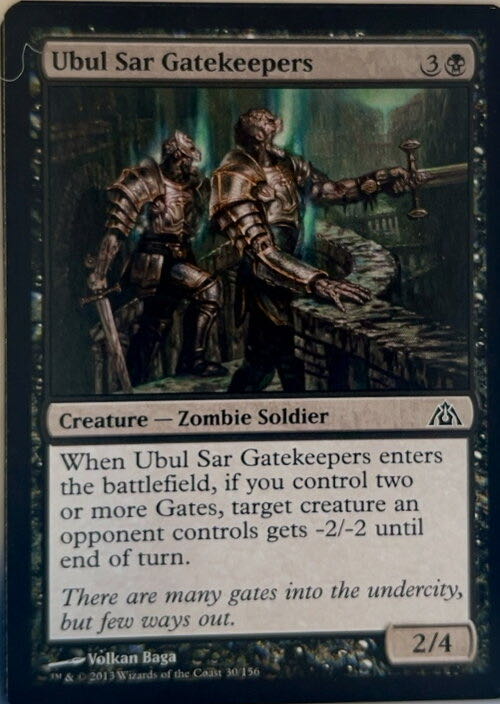 Ubul Sar Gatekeepers  magic card collectible - Main Image 2