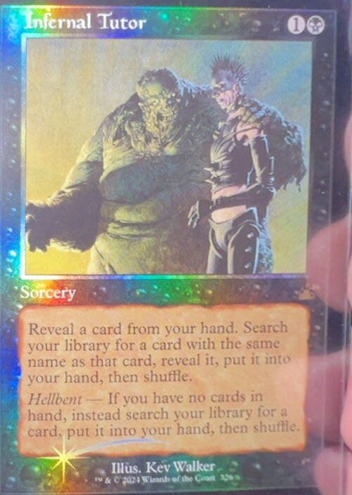 Infernal Tutor  magic card collectible - Main Image 2