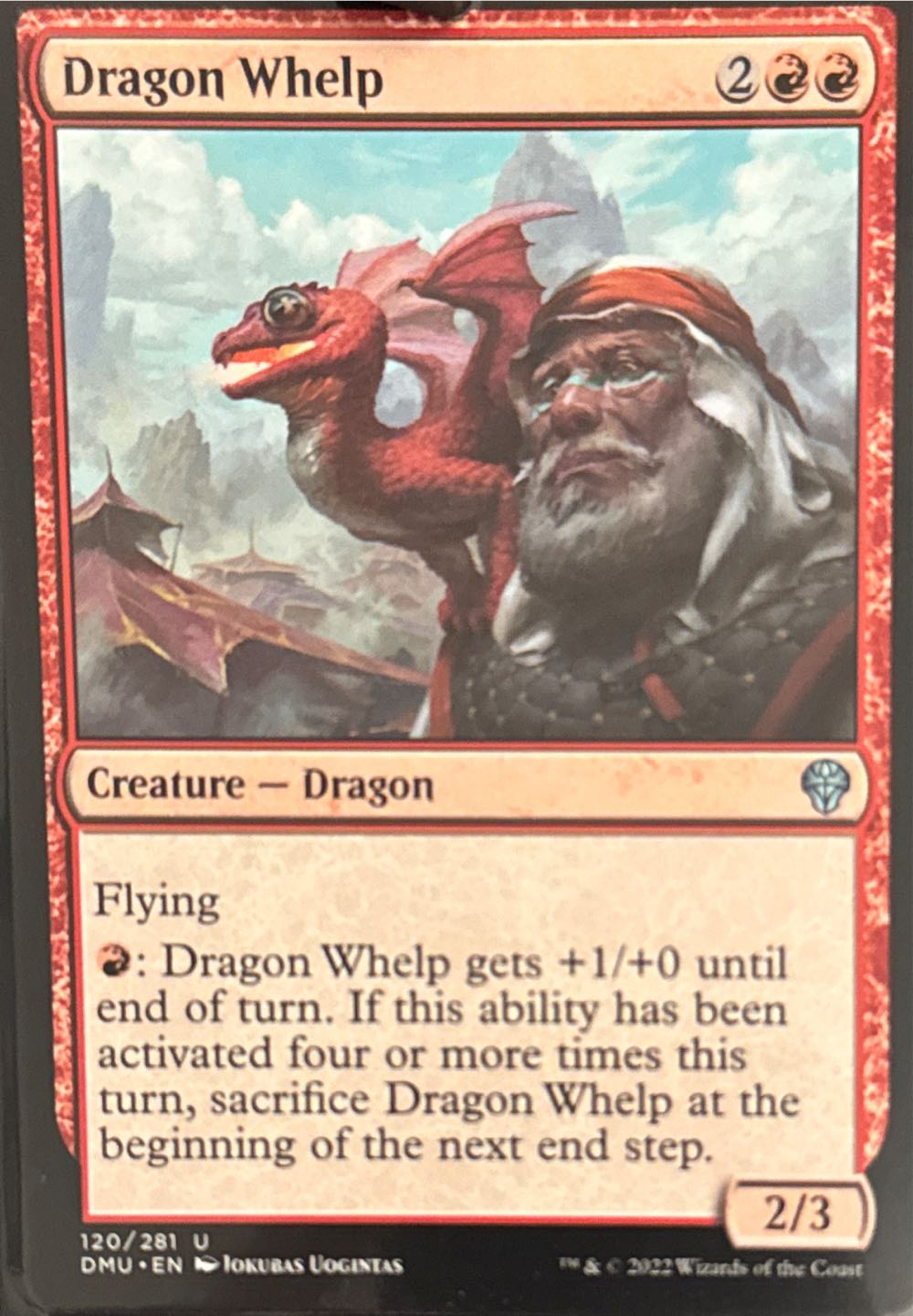 Dragon Whelp  magic card collectible - Main Image 2