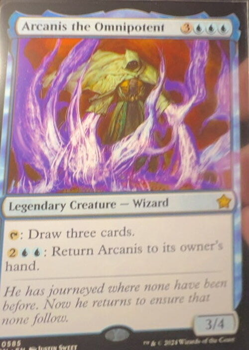Arcanis the Omnipotent  magic card collectible - Main Image 2