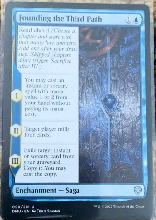 Founding the Third Path  magic card collectible - Main Image 2