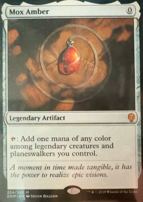 Mox Amber  magic card collectible - Main Image 3