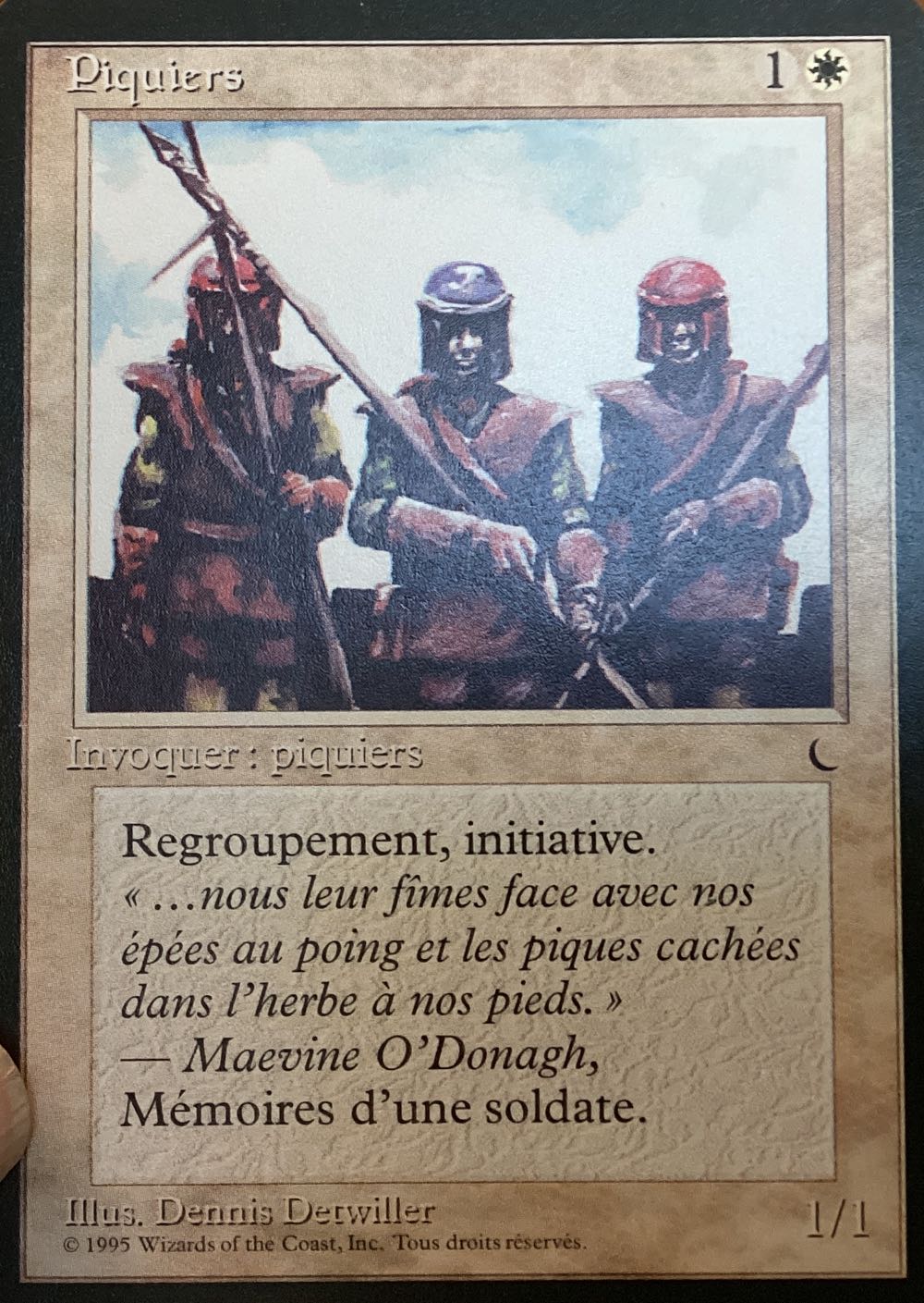 Pikemen  magic card collectible - Main Image 2