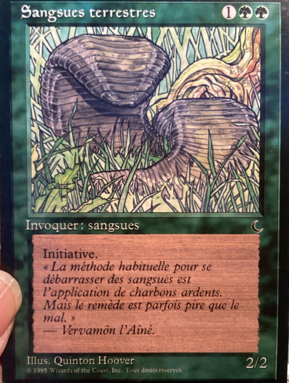 Land Leeches  magic card collectible - Main Image 2