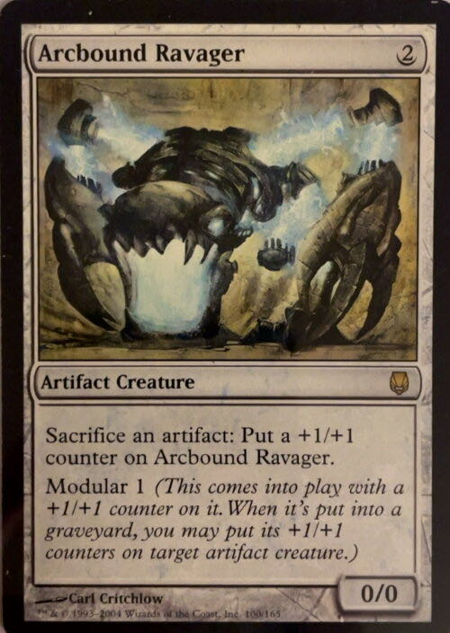 Arcbound Ravager  magic card collectible - Main Image 3