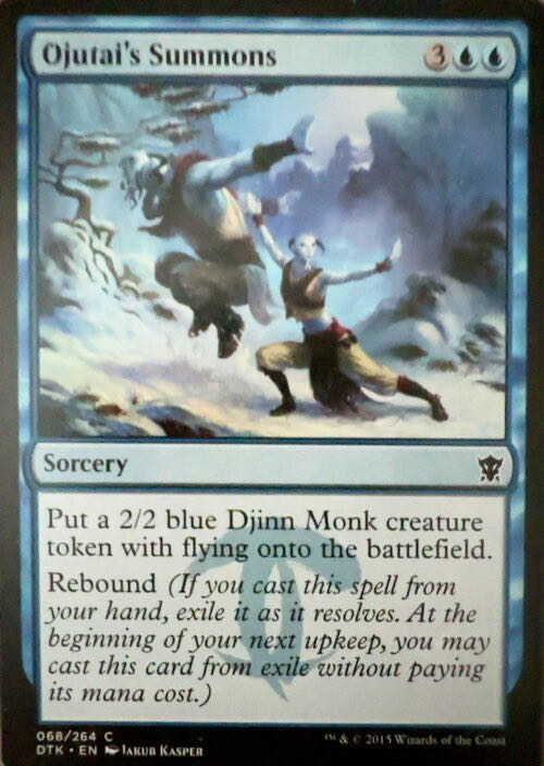 Ojutai’s Summons  magic card collectible - Main Image 3