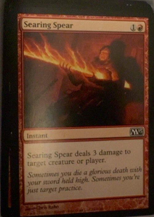 Searing Spear  magic card collectible - Main Image 2