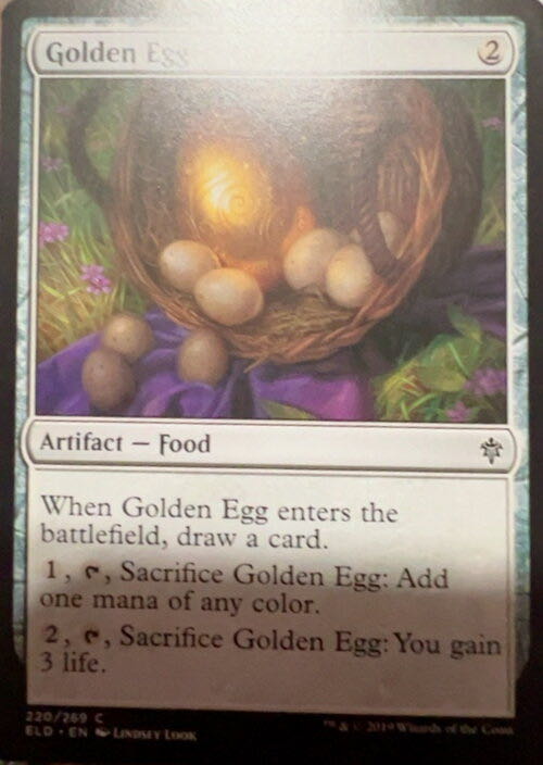 Golden Egg  magic card collectible - Main Image 2