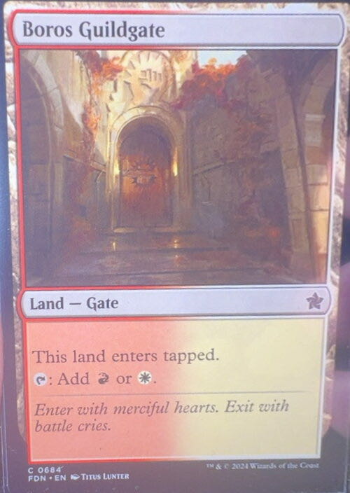 Boros Guildgate  magic card collectible - Main Image 2