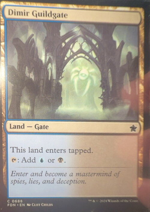 Dimir Guildgate  magic card collectible - Main Image 2