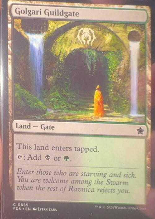 Golgari Guildgate  magic card collectible - Main Image 2