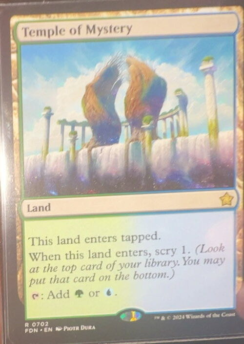 Temple of Mystery  magic card collectible - Main Image 3