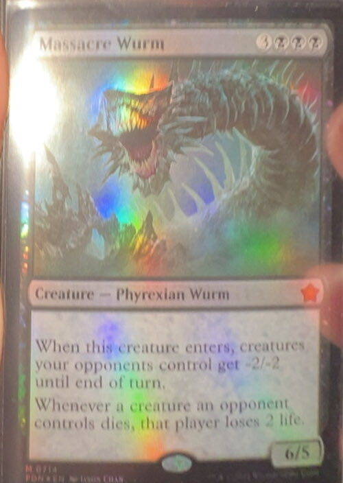 Massacre Wurm  magic card collectible - Main Image 2