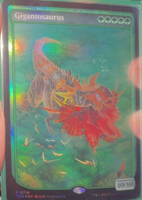 Gigantosaurus  magic card collectible - Main Image 2