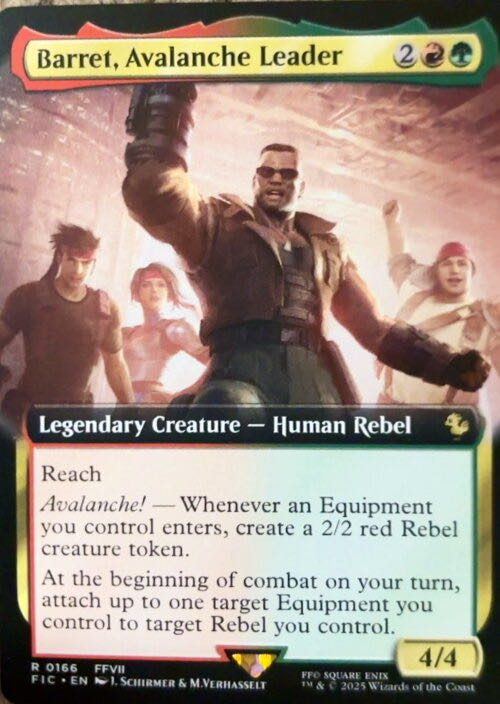 Barret, Avalanche Leader  magic card collectible - Main Image 2