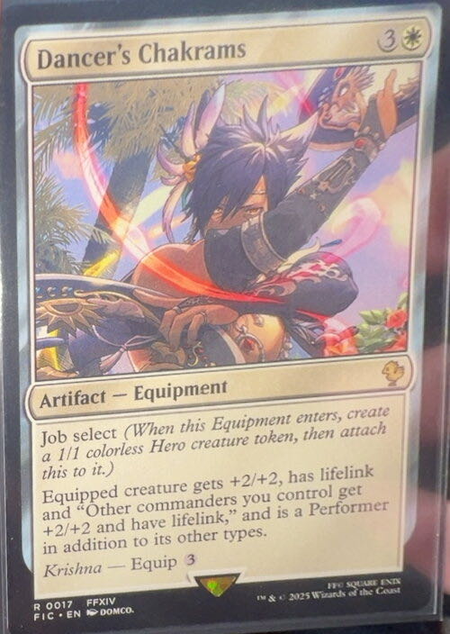 Dancer’s Chakrams  magic card collectible - Main Image 3