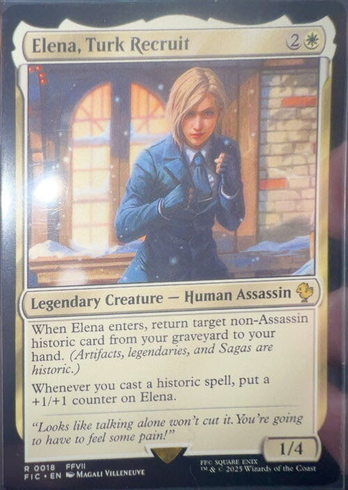 Elena, Turk Recruit  magic card collectible - Main Image 3