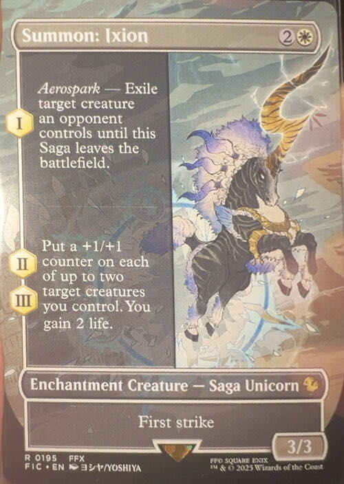 Summon: Ixion  magic card collectible - Main Image 3