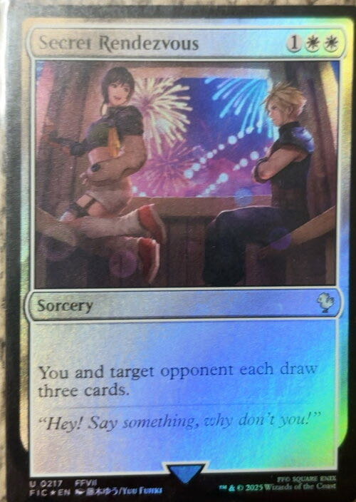 Secret Rendezvous  magic card collectible - Main Image 3