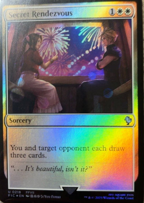Secret Rendezvous  magic card collectible - Main Image 3