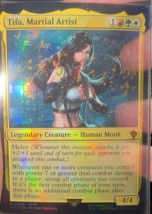 Tifa, Martial Artist  magic card collectible - Main Image 3