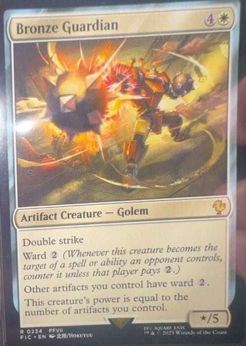Bronze Guardian  magic card collectible - Main Image 3