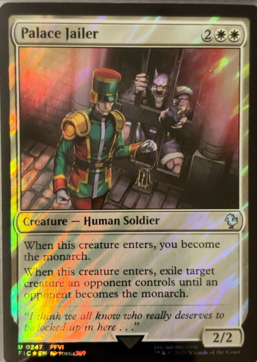 Palace Jailer  magic card collectible - Main Image 2