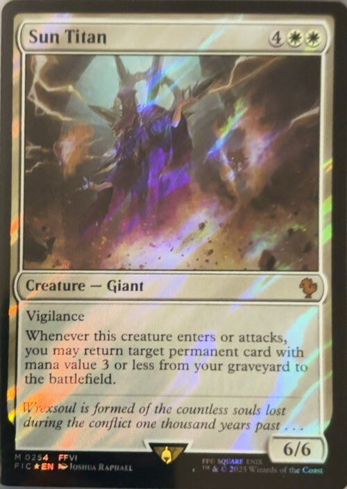 Sun Titan  magic card collectible - Main Image 2