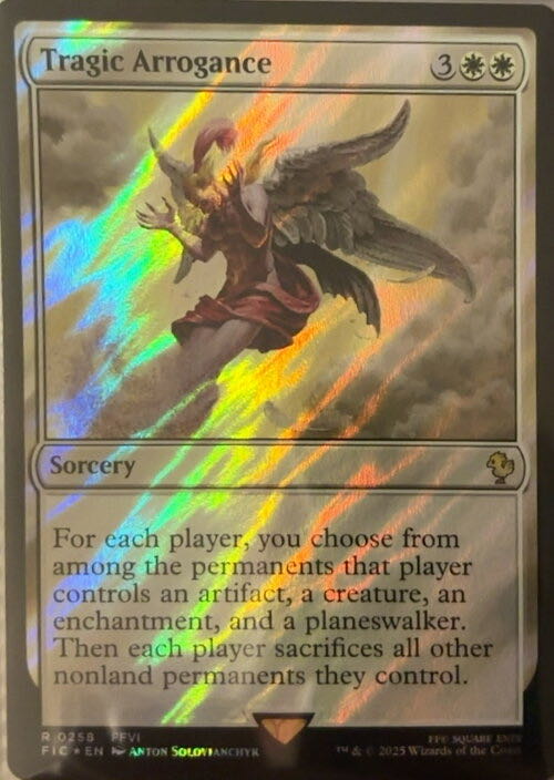 Tragic Arrogance  magic card collectible - Main Image 2