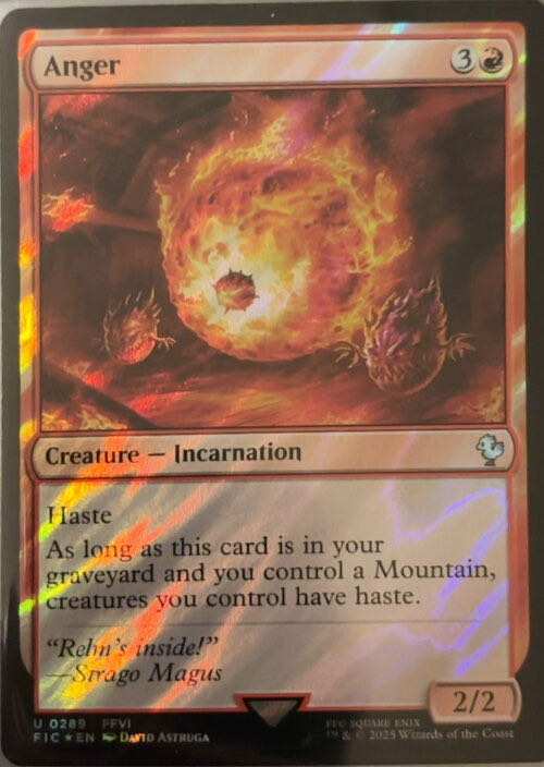 Anger  magic card collectible - Main Image 2