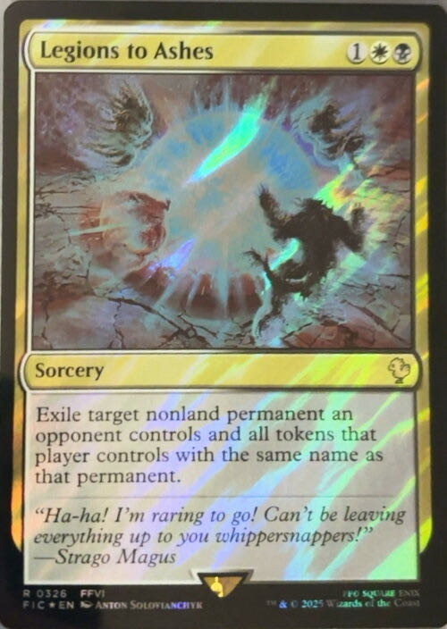 Legions to Ashes  magic card collectible - Main Image 2